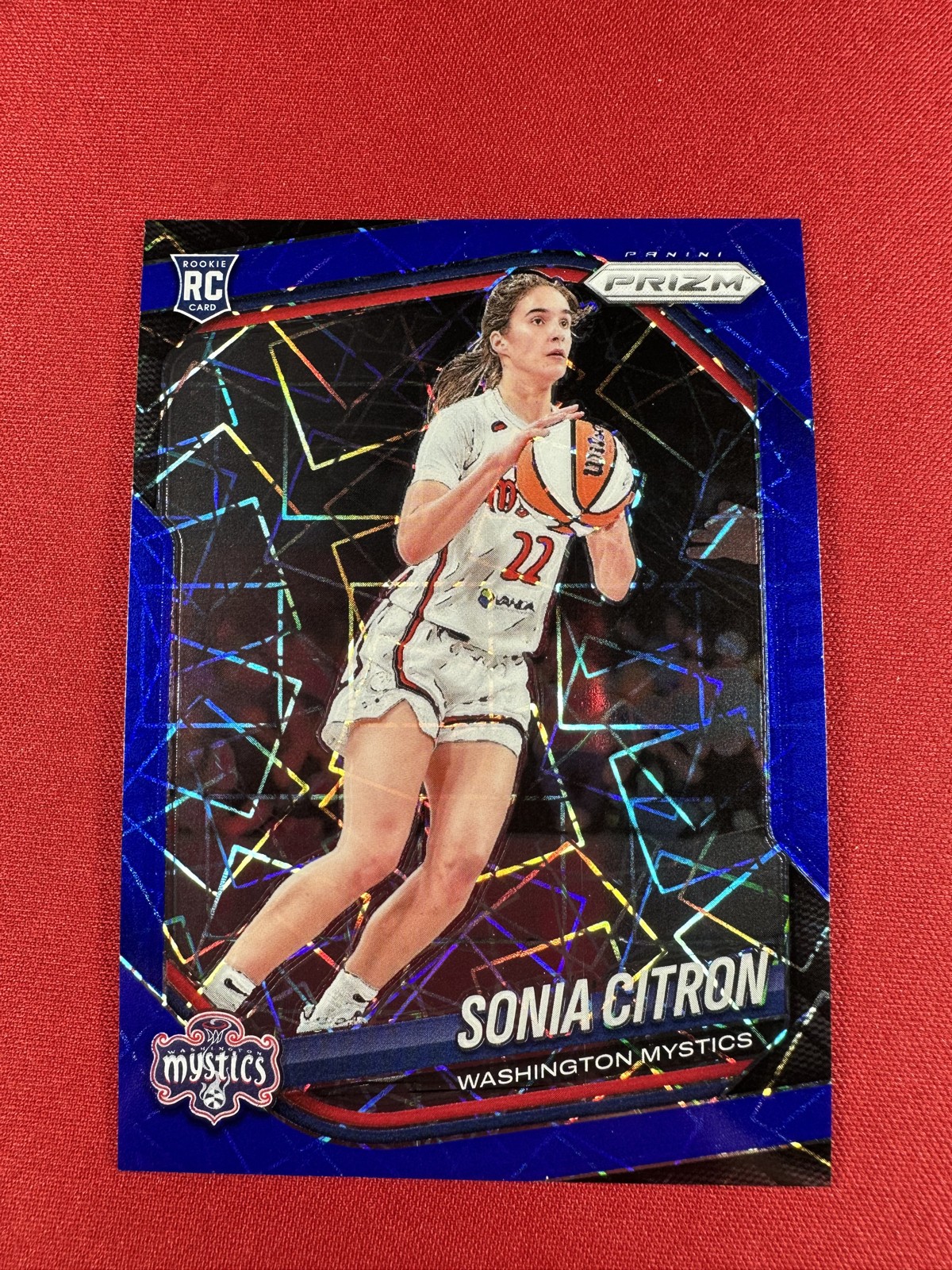2025 Panini Prizm WNBA - Sonia Citron #122 Blue Velocity Prizm (RC)