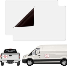 Car Magnetic Sheet, Large Blank White Magnet Sign Roll for Vehicle Doors, 11.5"