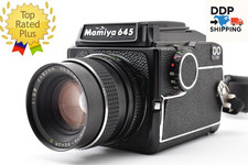 N MINT w/ Waist Level Finder Strap MAMIYA M645 SEKOR C 80mm f/2.8 Lens JAPAN