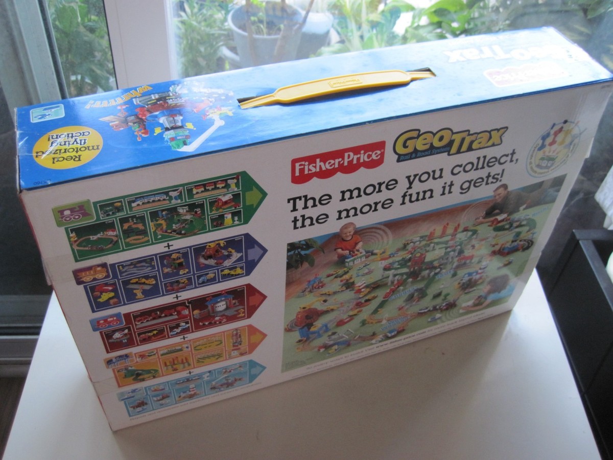 Collectible 2004 Electronic Fisher GeoTrax Coastal Winds Airport