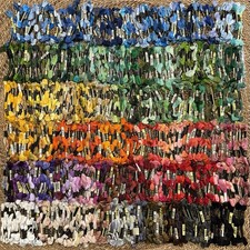 DMC / JP Coats Embroidery Floss Thread Skeins Massive Lot of 680
