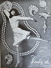 1965 Eisenberg Ice Exotique Necklace Pins Ring Earrings Vintage Jewelry Ad