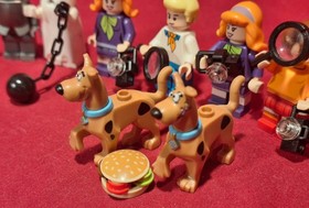 LEGO Scooby-Doo 75904 MINIFIGURE LOT Whole Gang Velma Daphne Fred Shaggy + EXTRA