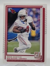 2025 DONRUSS GREG DORTCH BASE FOOTBALL CARD CARDINALS NFL 164 panini