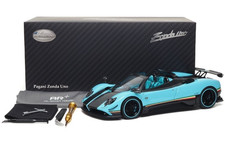 Almost Real 1/18 Pagani Zonda Uno Diecast Car Model Blue