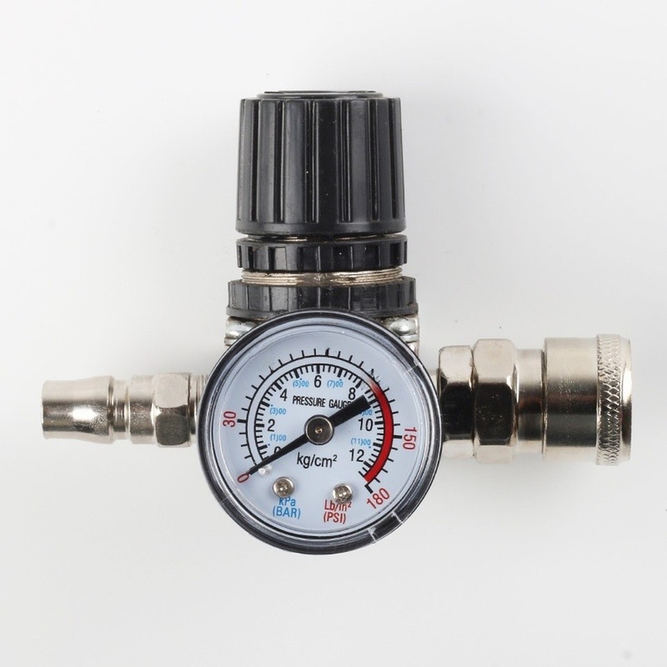 Lectangle Shape Square Shape Air Pressure Regulator 140 PSI with Quick Release ...