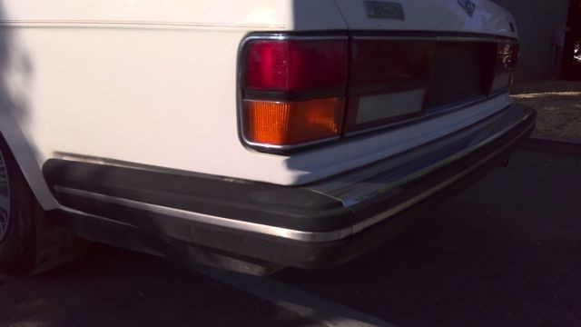 1990 BENTLEY EIGHT Rear Bumper