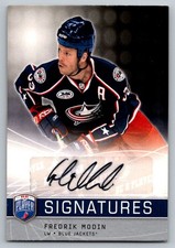 2008 Upper Deck Be a Player Signatures Fredrik Modin S-FM