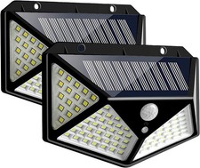 2 Pack Wall Rv Solar Light Motion Sensor Rv Porch And Awning Lights Solar