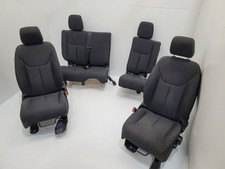 11-17 Jeep Wrangler Rh Lh Driver Front Bucket Rear Seats Manual Cloth