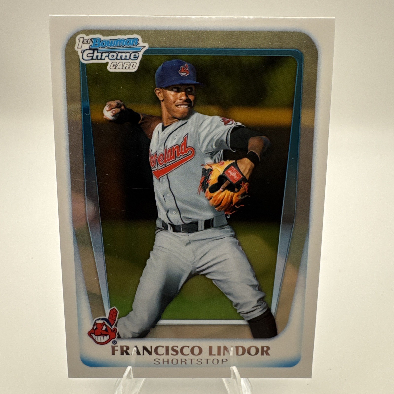 2011 Bowman Chrome Draft Francisco Lindor 1st Rookie RC #BDPP53 Indians 🔥 🔥