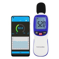 Bluetooth Decibel Meter Digital Sound Level Meter Portable SPL Meter 30 130dB...