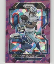 2022 2022 Panini Prizm Michael Gallup / Gavin Sheets (Error) #228 Pink Geometric