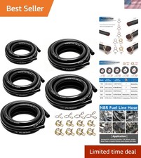 3-Feet Fuel Hose Line - 1/8" 3/16" 0.22" 1/4" 5/16"ID Fuel Line Gas Tube Hose...