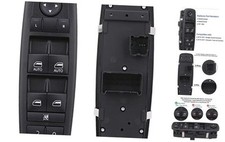 Window Switch Power Control Button Front Left Driver Side Compatible with 2010