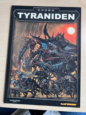 Codex Tyraniden Warhammer 40000 - Games Workshop Regelbuch Deutsch Rarität 2001