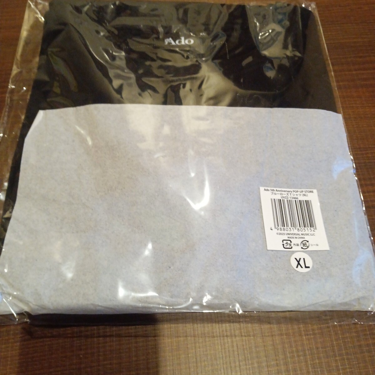 ado 5th anniversary ブルーローズ Tシャツ M ショッパー Ado 5th Anniversary POPUP-STORE ブルーローズTシャツ【グッズ