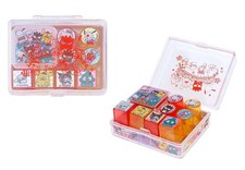 Sanrio Mixed Characters EVA Stamps with ink pads 8 pcs Mini Stamp sets girls M6