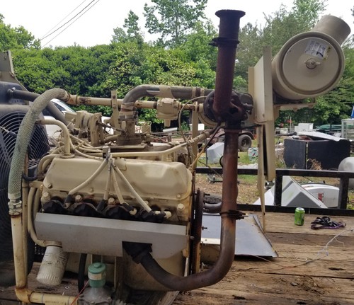 Ford Industrial 7.5L V8 Motor Natural Gas/LPG  LSG875 With Turbo Needs Starter