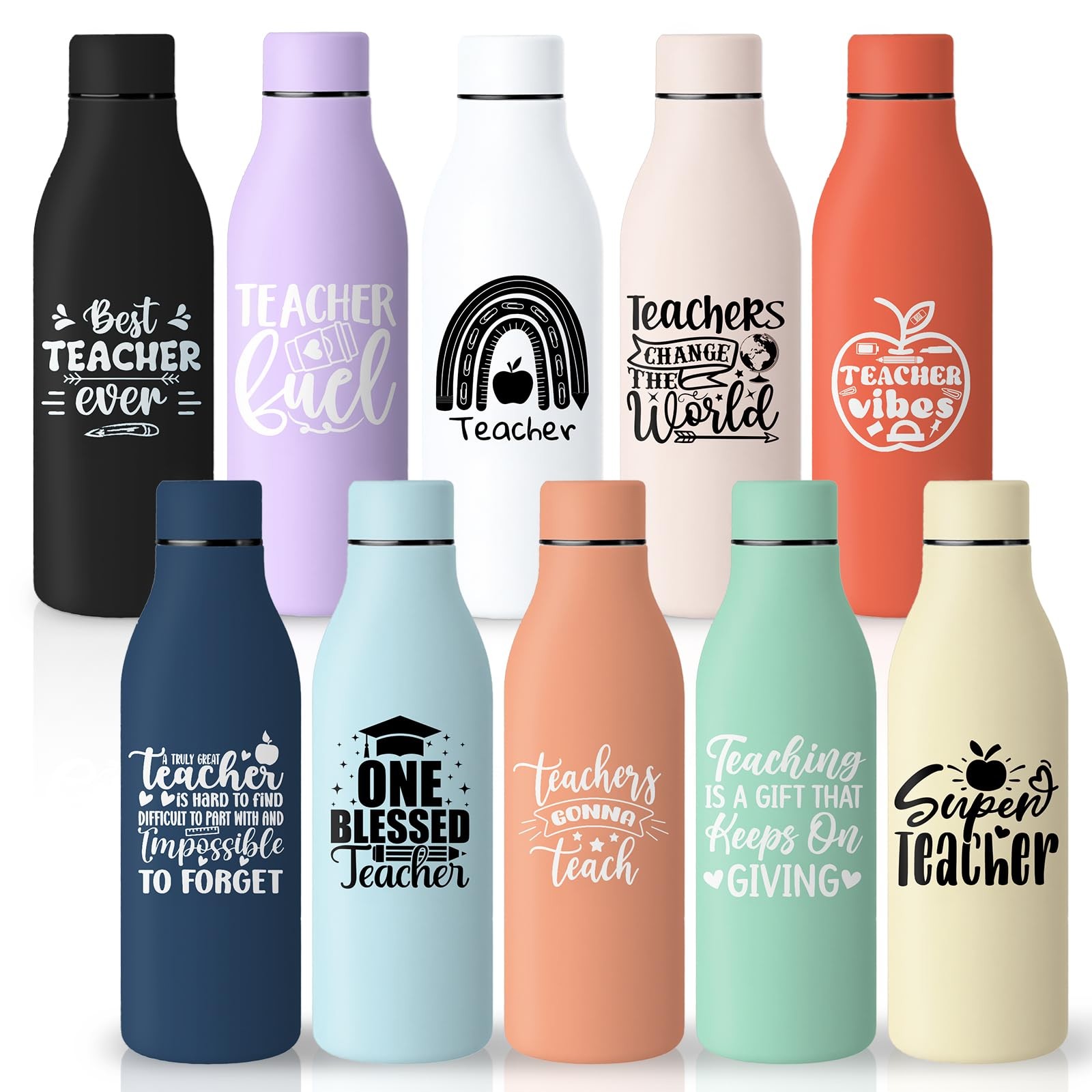 10 Pack Teacher Appreciation Gifts Bulk End of Year Teachers