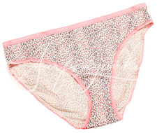 Victoria Secret Vintage Panty Panties XL Cotton Bikini Low Rise Hiphugger Pink