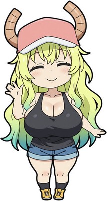 Lucoa Isekai Quartet Vinyl Car Decal Sticker 7'' Weatherproof