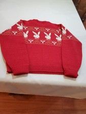 Original Playboy Sweater 1960s Men's 42