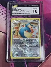 Pokemon Snorlax 33/111 Rising Rivals 2009 Pokémon League Crosshatch Holo CGC 10 on eBay