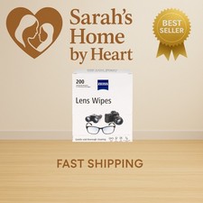 Pre-Moistened Lens Cleaning Wipes, 200 Count