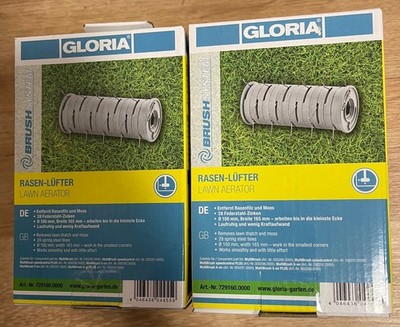 Gloria MultiBrush Lüfterwalze Rasen - 729160.0000, 2 Stück Neu & OVP