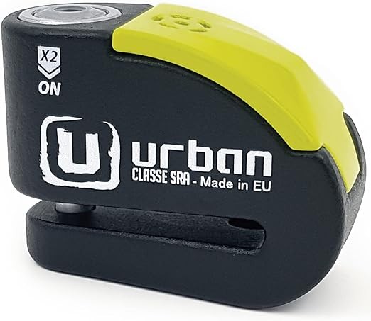 Urban Security UR10 Motorcycle Disc Lock With Alarm - Security Level 18