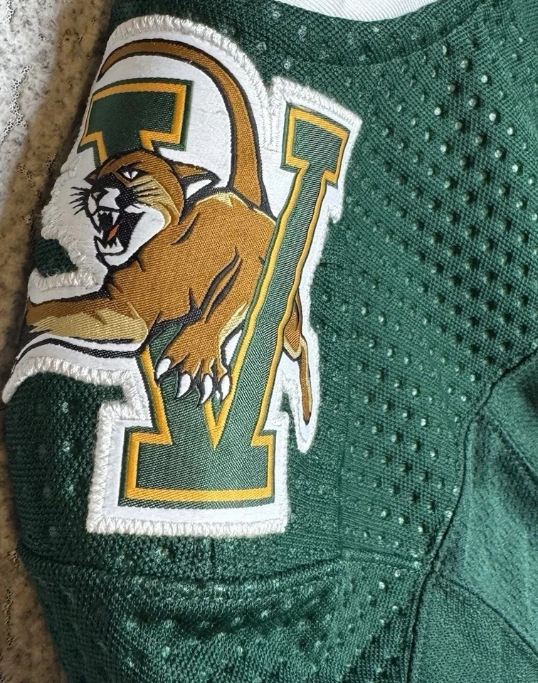 Camiseta Oficial Adidas Universidad de Vermont Catamounts Hockey Adidas Hombre’s 50 Foto 3 de 4