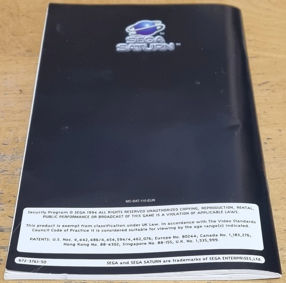 Frankenstein Through The Eyes Of The Monster for Sega Saturn Rare & Complete - Image 3 of 4