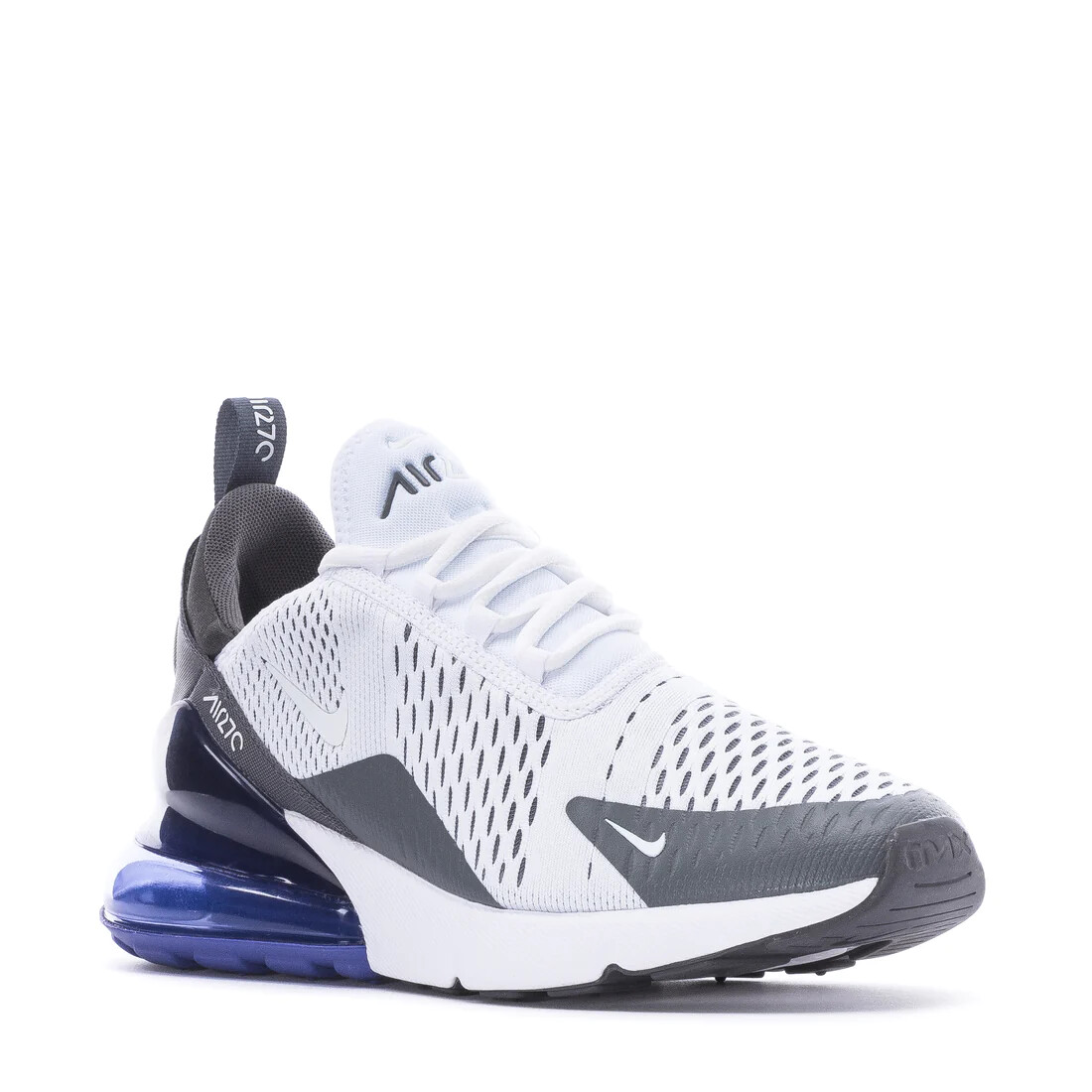10.5 MEN'S NIKE AIR MAX 270 White/Persian Violet/Dark Grey AH8050