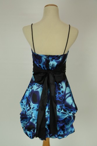 Nwt Roberta Royal Sleeveless size 7 Short Dress Formal prom $90 Animal Print - Picture 7 of 13