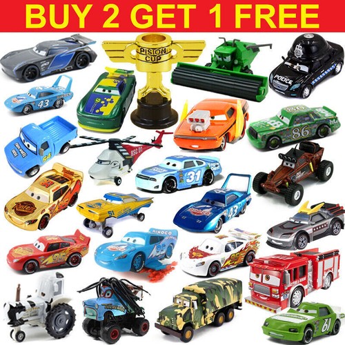 Disney Pixar Cars Loose Diecast Metal McQueen 1:55 Movie Toy Model Kids Gift New - Picture 1 of 94