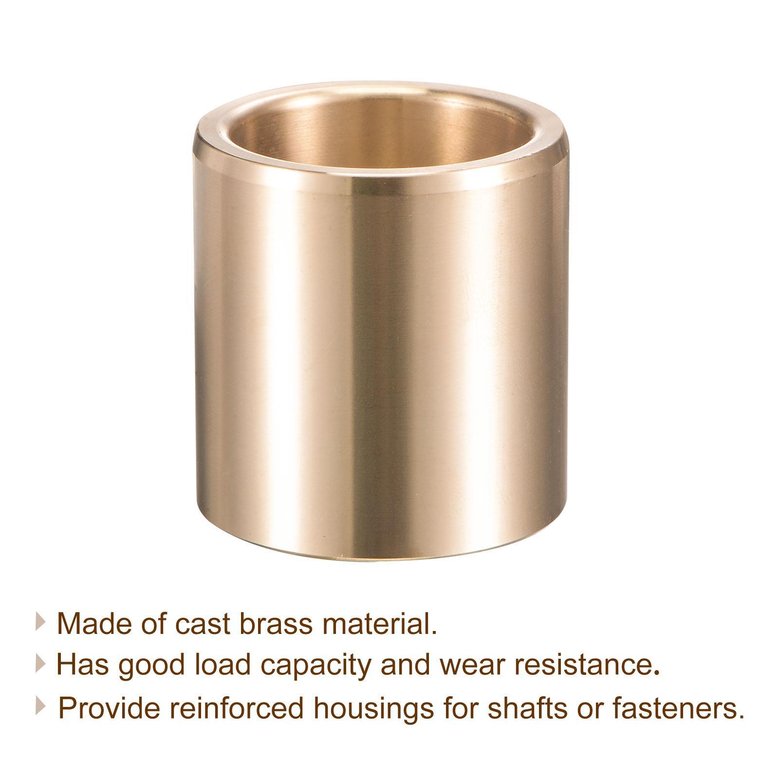 Messing Gleitlager Mit Flansch - Selbstschmierend Für Industrie & Handwerk