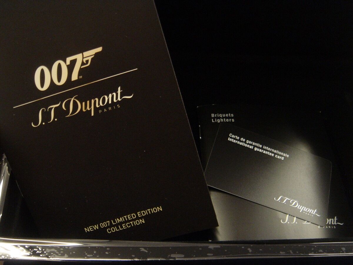 S.T. Dupont James Bond 007 Connected Line 2 Lighter, 16115 S.T. Dupont James Bond 007 Connected Line 2 Lighter, 16115