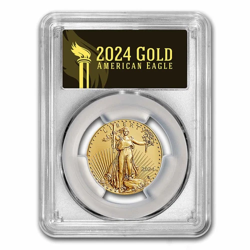 2024 1/2 oz American Gold Eagle MS-70 PCGS (FDI,Black Label)
