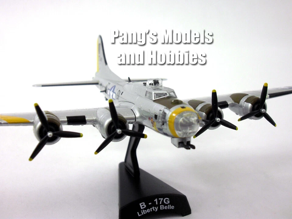 Boeing B-17 Flying Fortress "Liberty Belle" 1/155 Scale Diecast Metal Model - Image 4 of 4