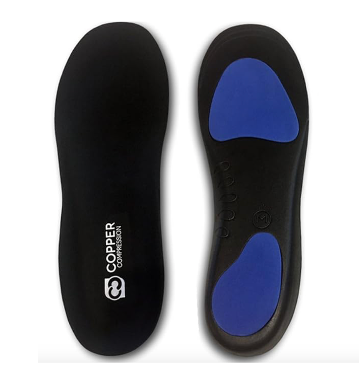 Copper Orthotic Arch Support Plantar Fasciitis Insoles Sz 7-13 Shoe Inserts New