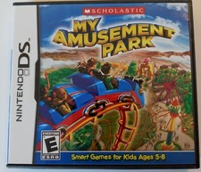My Amusement Park, Nintendo DS, 2010 Complete CIB, Scholastic Learning Game