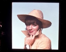 Liza Minnelli Breathtaking 1970's Glamour Portrait Vintage 4x5 Inter Negative