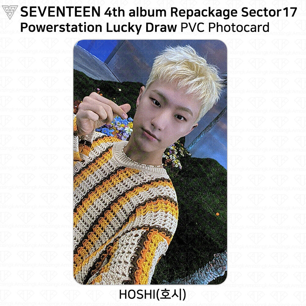 SEVENTEEN 4th Album Repackage Sector17 Lucky Draw PVC SEVENTEEN 4th Album Repackage Sector17 Lucky Draw PVC