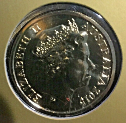 2015 Australian One Dollar $1 coin - MOB OF ROOS - MOR - UNC ex RAM mint set - Picture 2 of 2