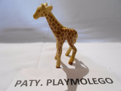 Figurine Playmobil Petite Girafe - Animal De Zoo Ou Cirque - Occasion - Made In Germany
