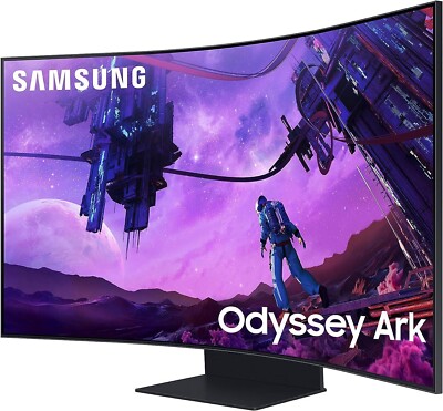 Samsung Odyssey Ark S55BG970NN 55'' 4K UHD VA LED Curved Gaming Monitor - Black