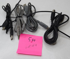 Lot of 4 5Ft Printer USB Cables A to B