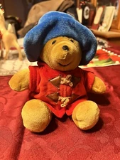 EDEN TOYS INC PAADDINGTON BEAR PLUSH STUFFED ANIMAL VINTAGE 6 INCH GREAT VALUE!!