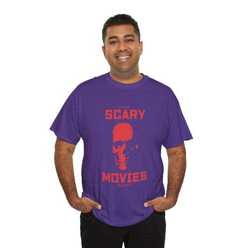 Scary Movies Halloween Horror Film Lover T-Shirt Movie Buff Fright Night Apparel - Picture 118 of 145